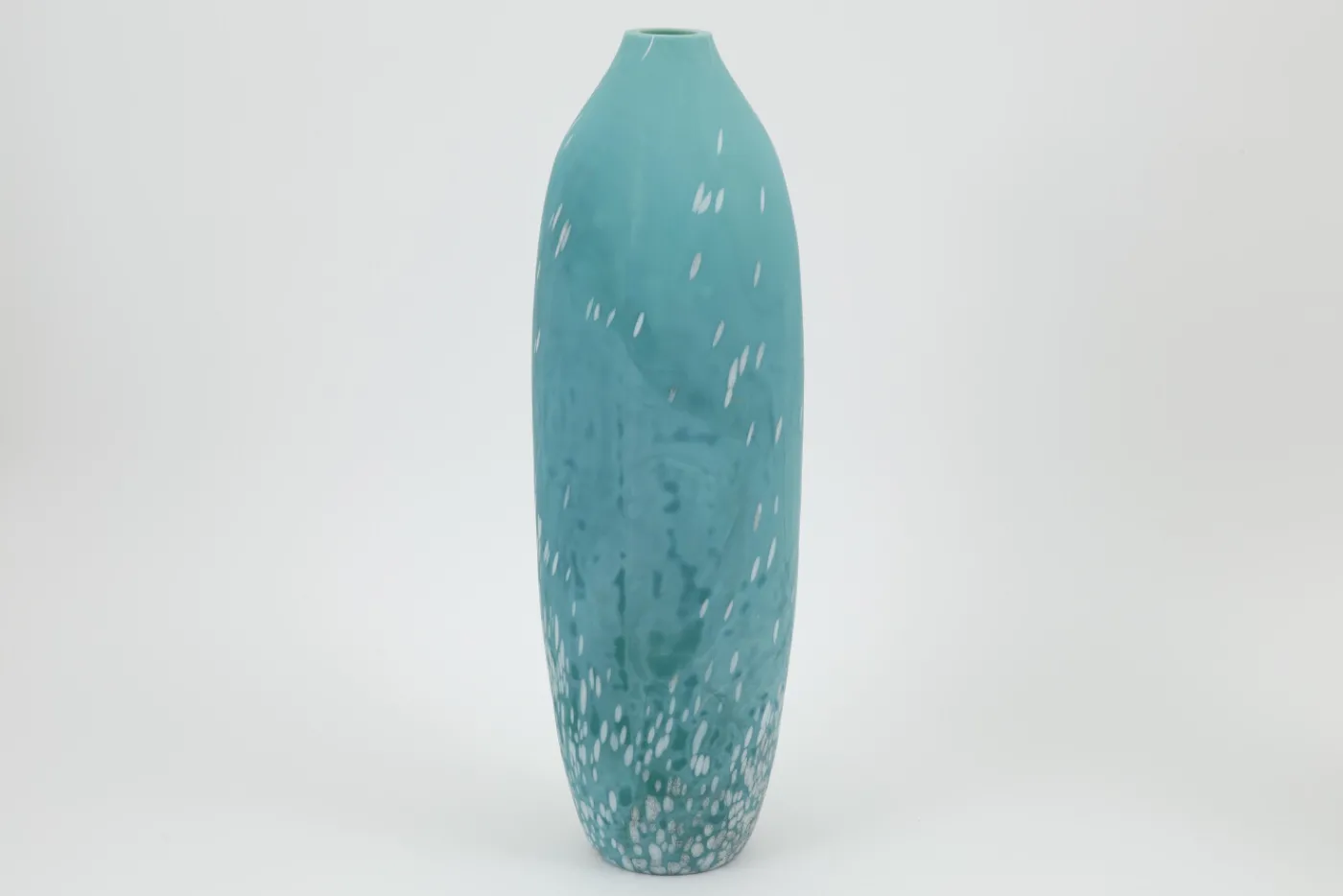 Pots Et Vases|Décoration<Flamant DEGO, vase, verre, turquoise, L Bleu