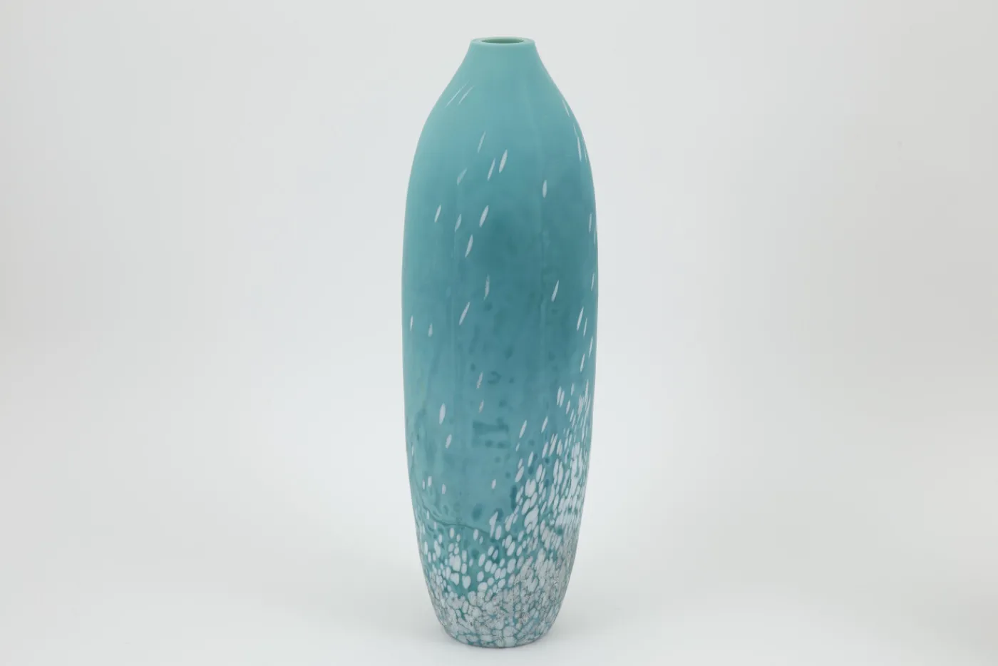 Pots Et Vases|Décoration<Flamant DEGO, vase, verre, turquoise, L Bleu