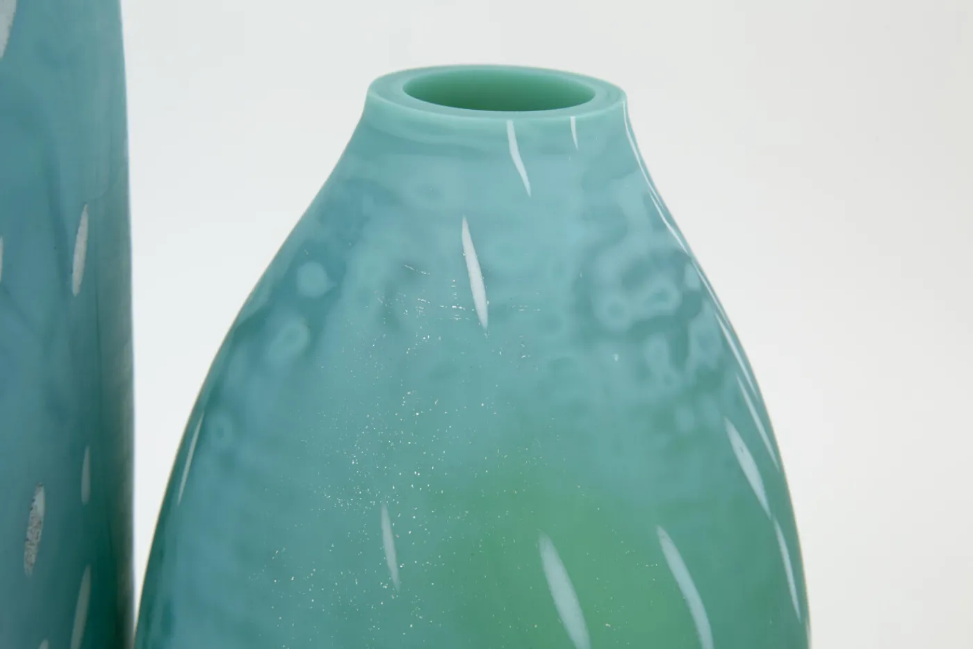 Pots Et Vases|Décoration<Flamant DEGO, vase, verre, turquoise, S Bleu