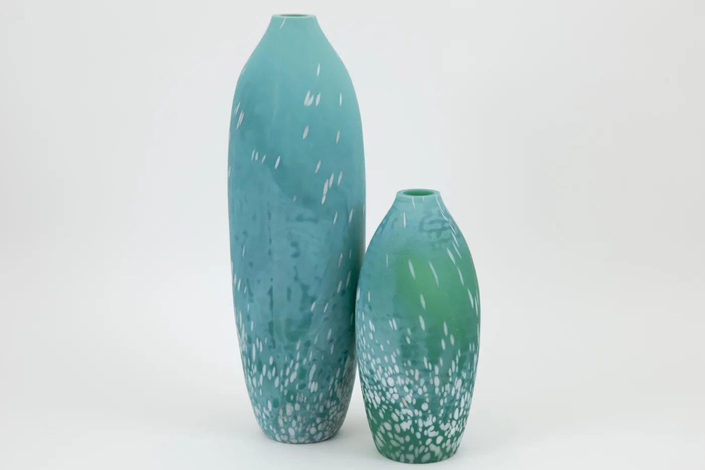 Pots Et Vases|Décoration<Flamant DEGO, vase, verre, turquoise, S Bleu