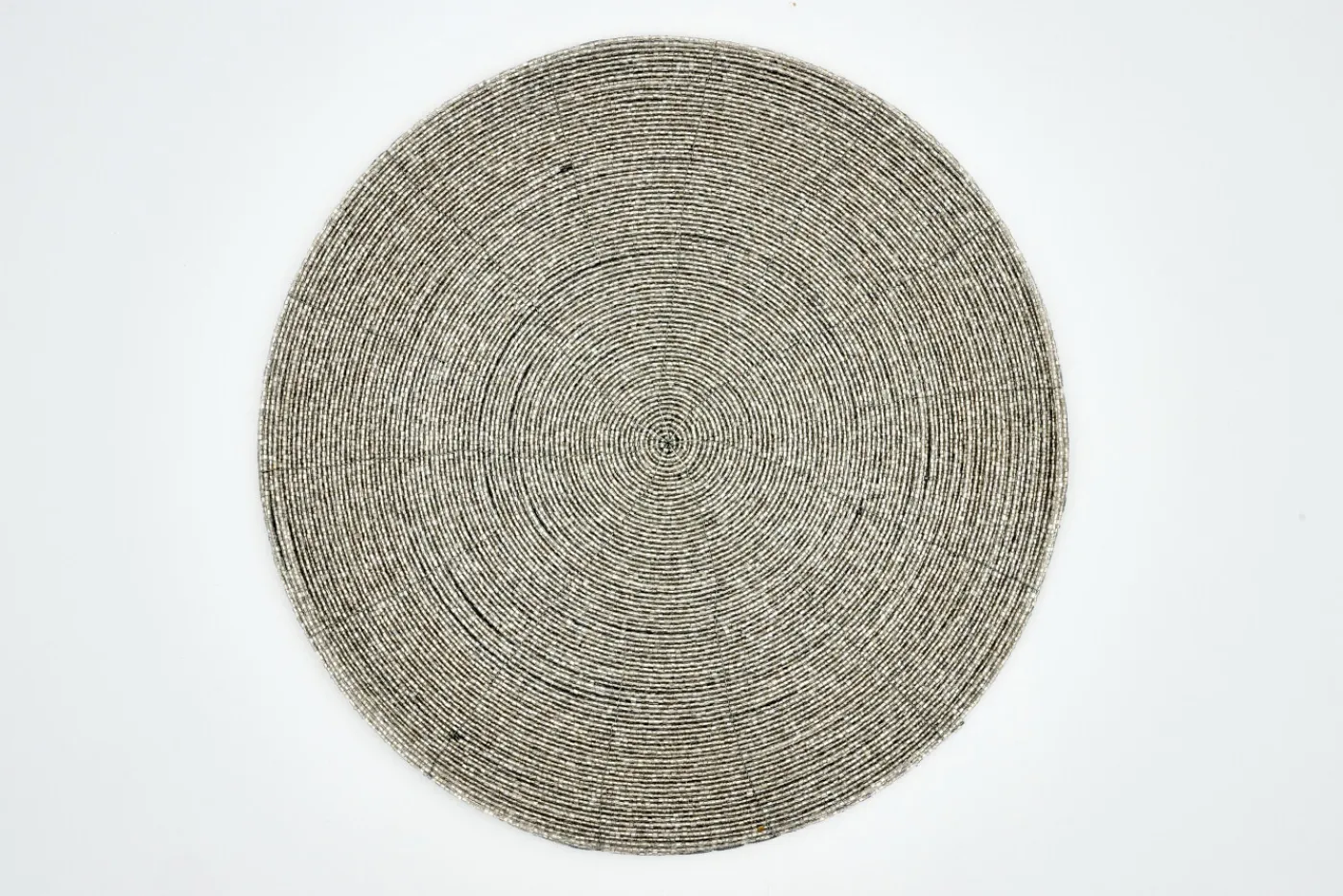Sets De Table Et Porte-Couverts|Textile<Flamant DELVIN, set de table, perles, Argent