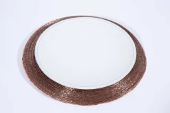Textile|Sets De Table Et Porte-Couverts<Flamant DELVIN, set de table, perles, cuivre Brun
