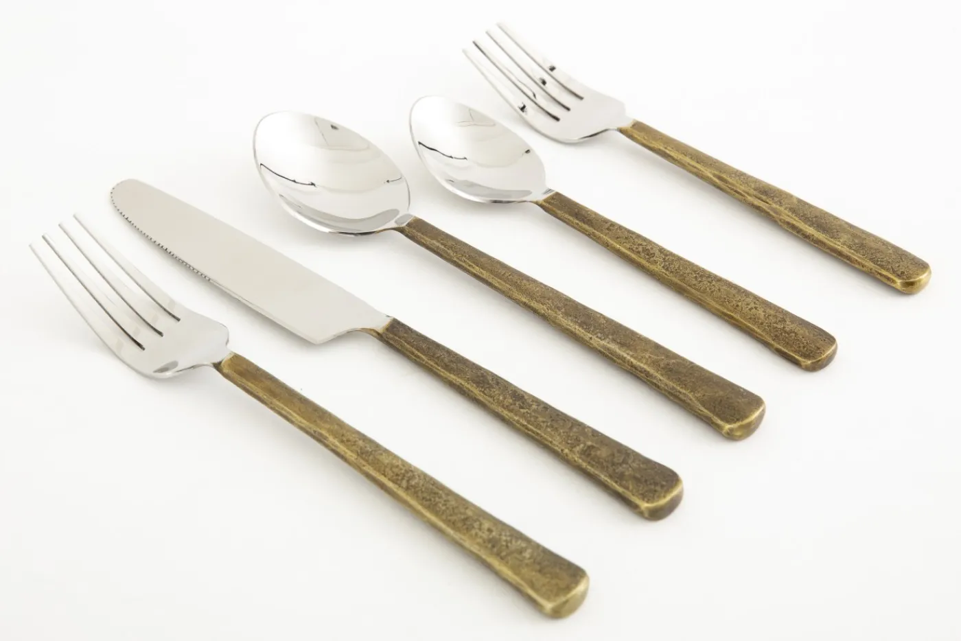 Couverts|Couverts<Flamant DINAH, couverts, set de 5 Or