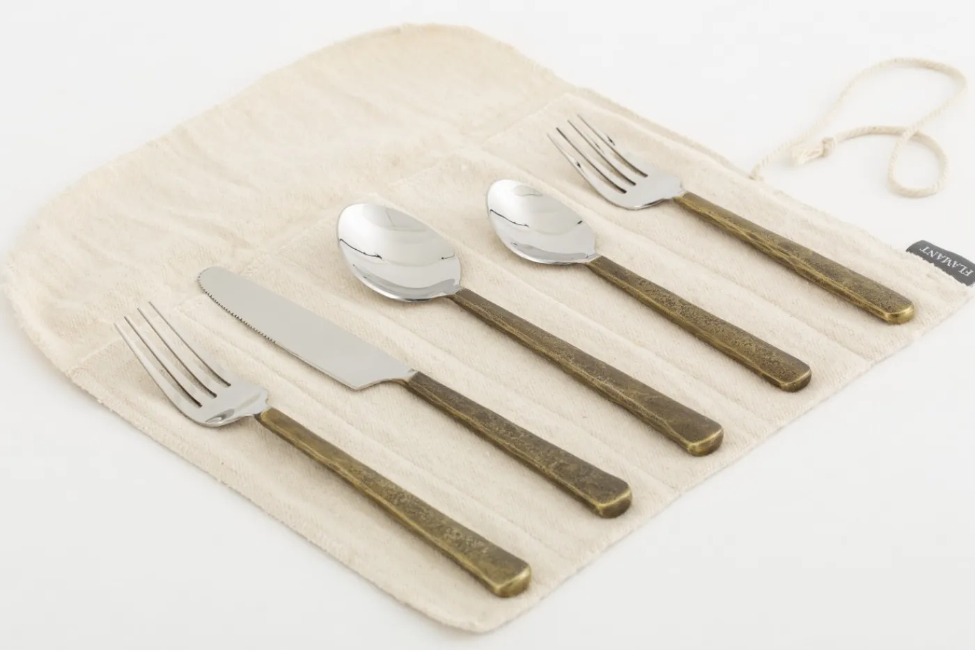 Couverts|Couverts<Flamant DINAH, couverts, set de 5 Or