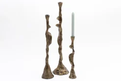 Chandeliers|Chandeliers<Flamant DIONE, bougeoir, métal, L Brun