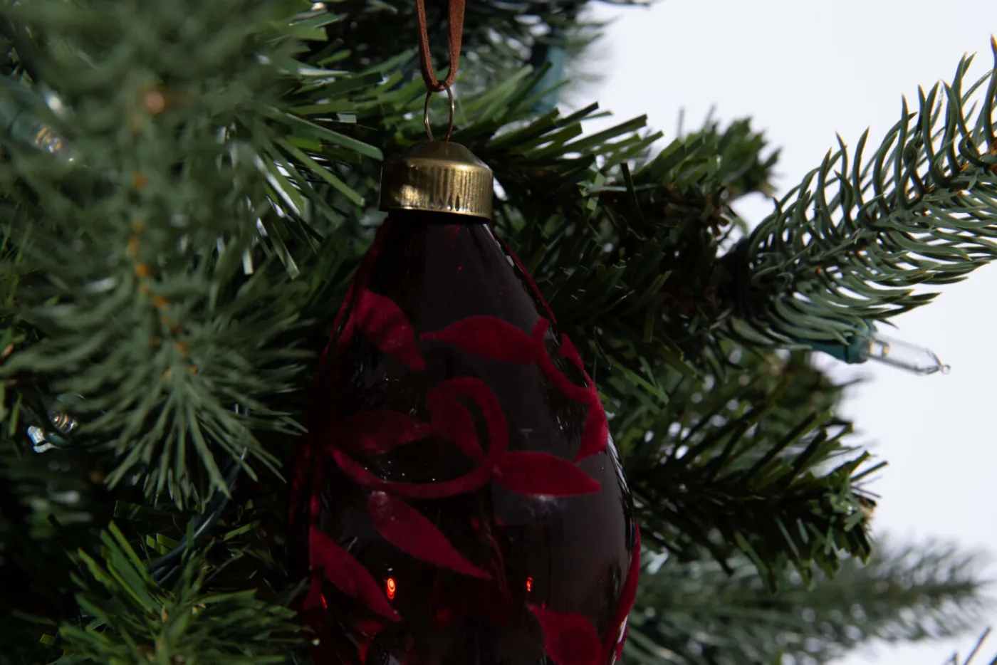 Boules De Noël|Boules De Noël<Flamant DIRE, pendentif Noël Rouge