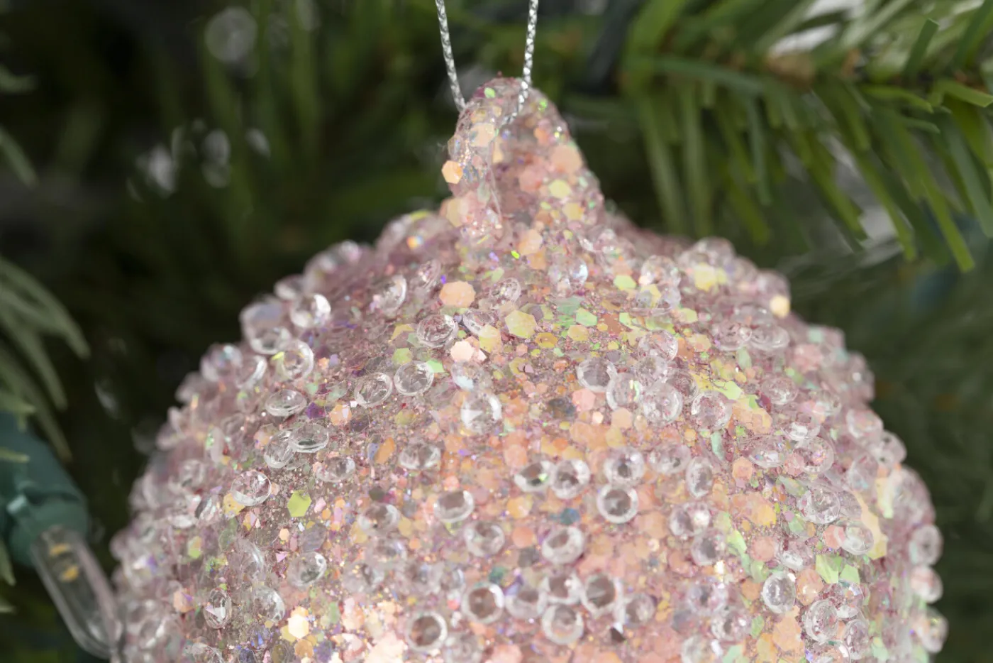 Boules De Noël|Boules De Noël<Flamant DIZZY, boule de Noël Rose