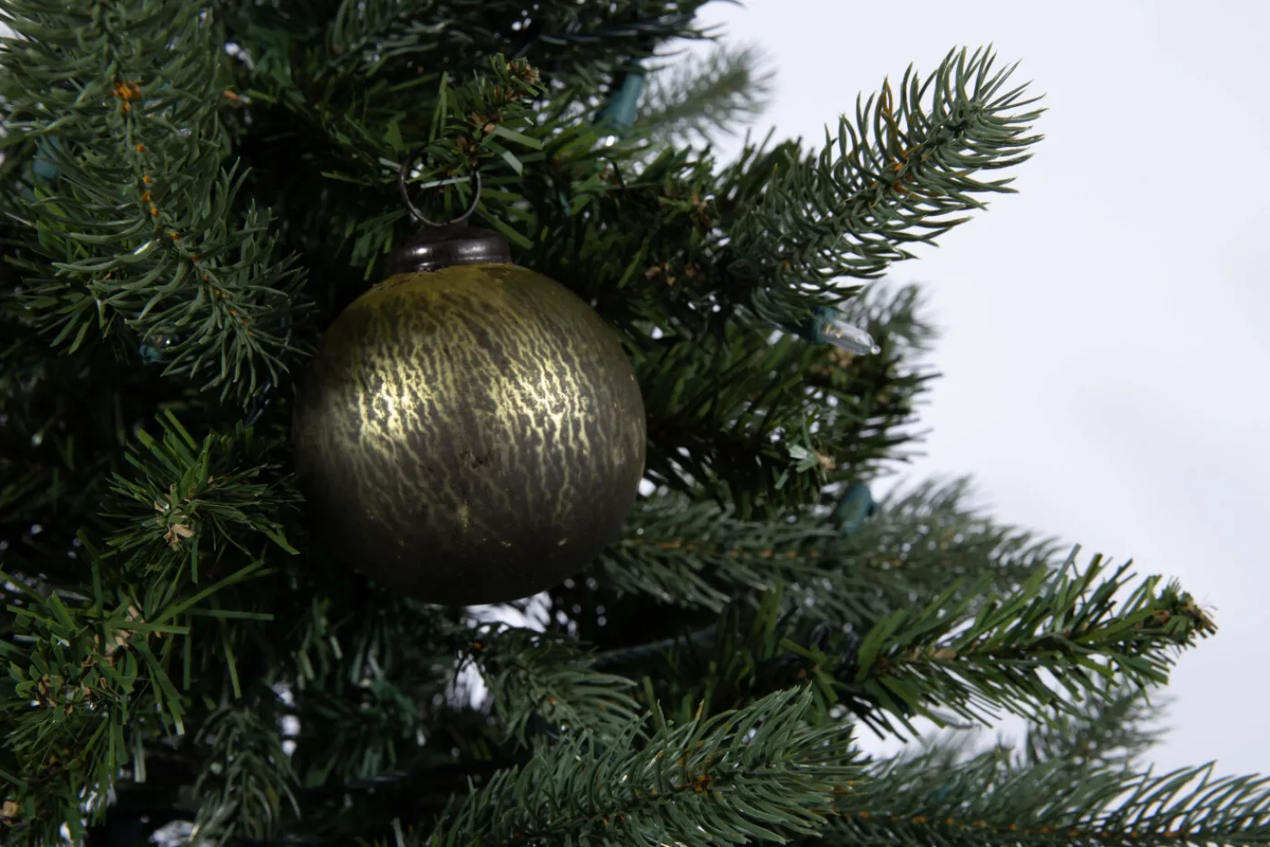 Boules De Noël|Boules De Noël<Flamant DOUCE, boule de Noël, Or