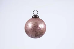 Boules De Noël|Boules De Noël<Flamant DOUCE, boule de Noël, Rose