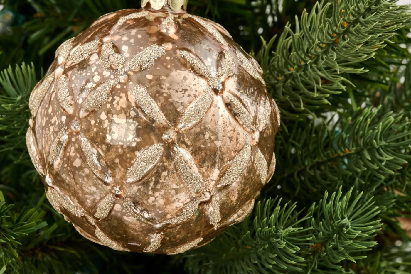 Boules De Noël|Boules De Noël<Flamant DOWEL, boule de Noël Brun