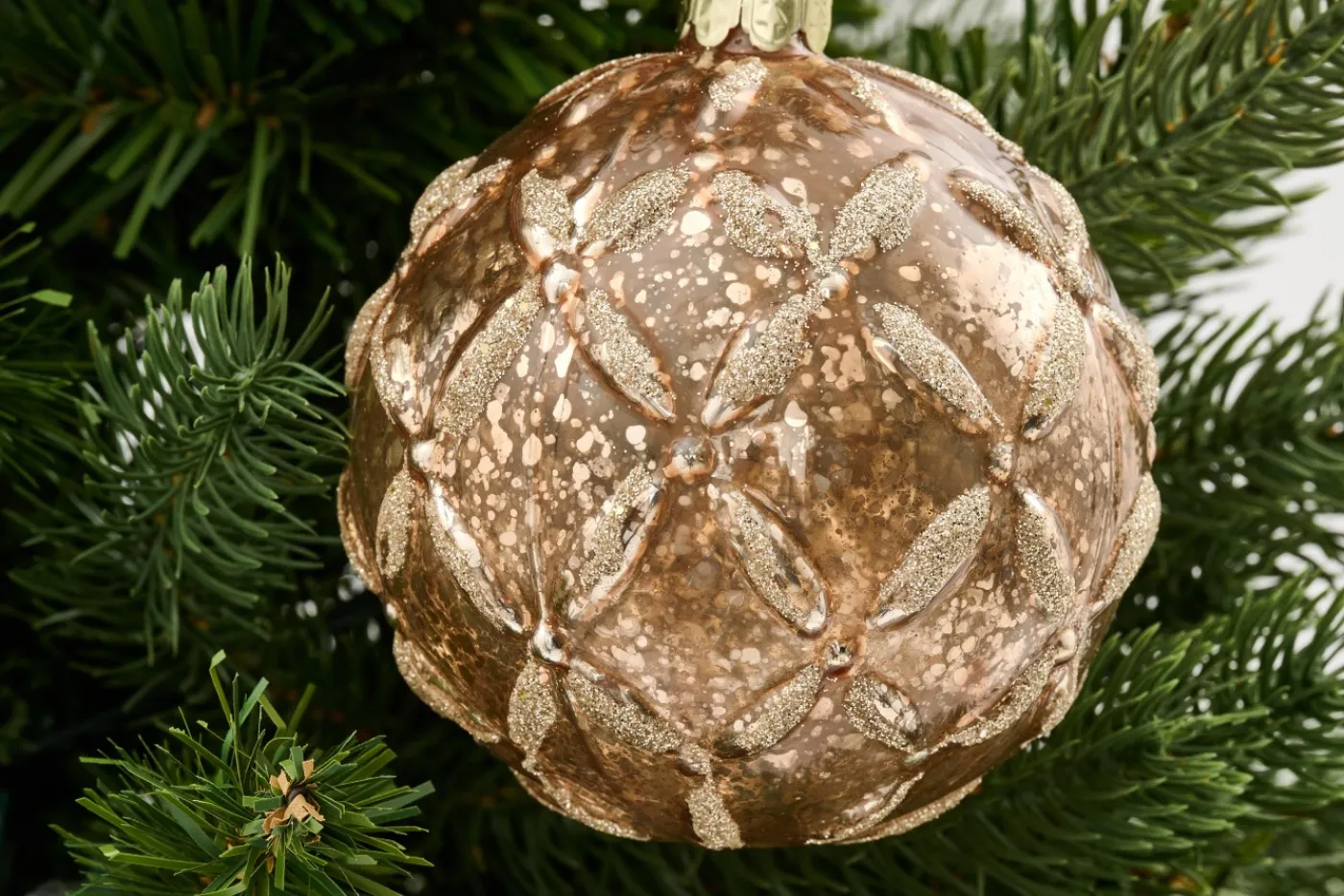 Boules De Noël|Boules De Noël<Flamant DOWEL, boule de Noël Brun