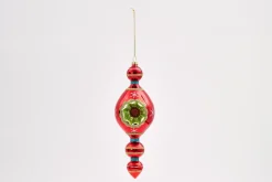 Boules De Noël|Boules De Noël<Flamant DWAYNE, pendentif Noël Rouge