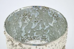Porte Bougie, Chauffe-Plats Et Photophores|Porte Bougie, Chauffe-Plats Et Photophores<Flamant DYBERG, photophore, verre, L Argent