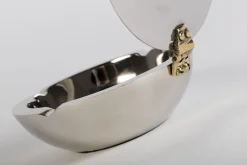 Objets Usuels|Décoration<Flamant EAMON, cendrier, S Argent