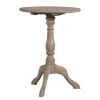 Tables D’Appoint & Consoles|Tables D’Appoint & Consoles<Flamant EDWARDS, bout de canapé, ronde, chêne altéré, 50 cm