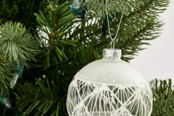 Boules De Noël|Boules De Noël<Flamant ELIAS, boule de Noël Blanc