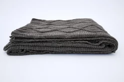 Plaids Et Couvre-Lits|Plaids Et Couvre-Lits<Flamant ELLIE, plaid, Gris