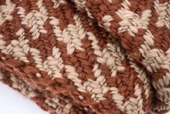 Plaids Et Couvre-Lits|Plaids Et Couvre-Lits<Flamant ELLISE, plaid, Brun
