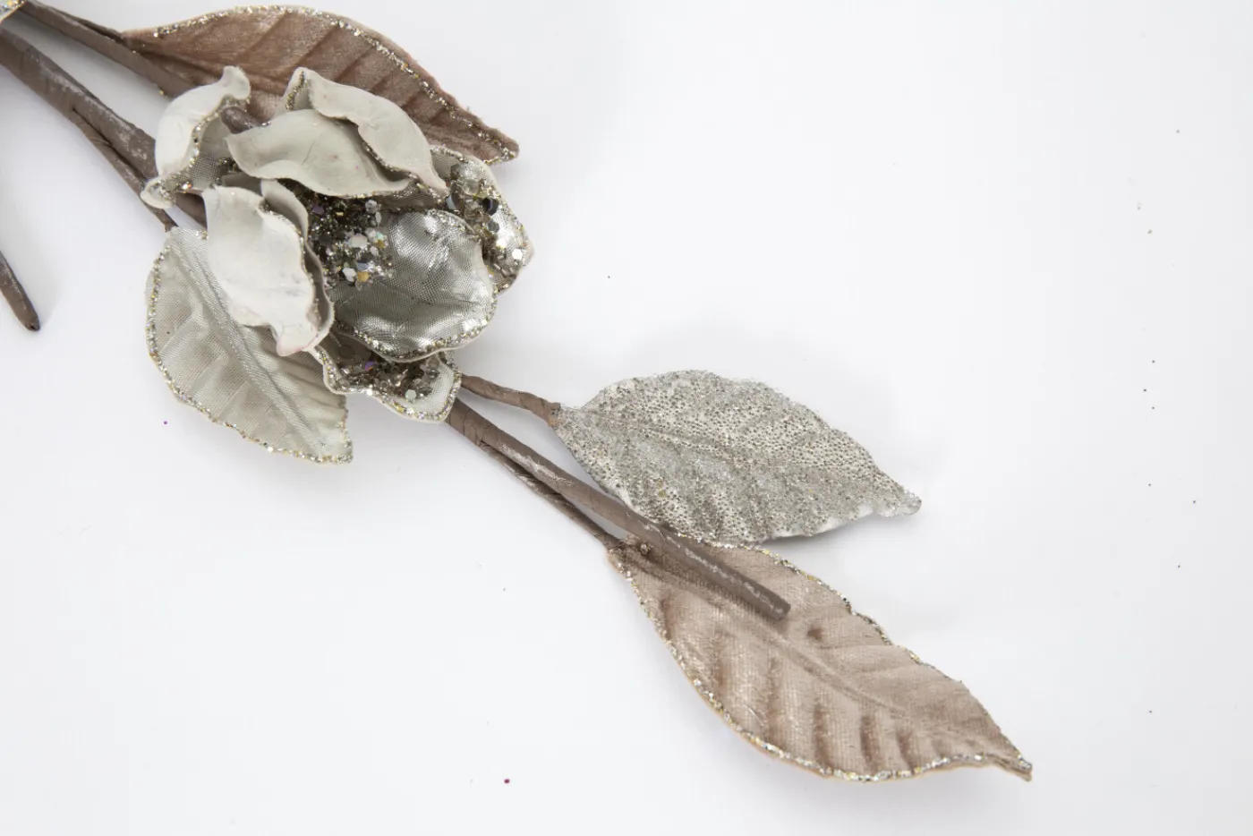 Décoration De Noël|Décoration De Noël<Flamant ENRICA, branche Argent