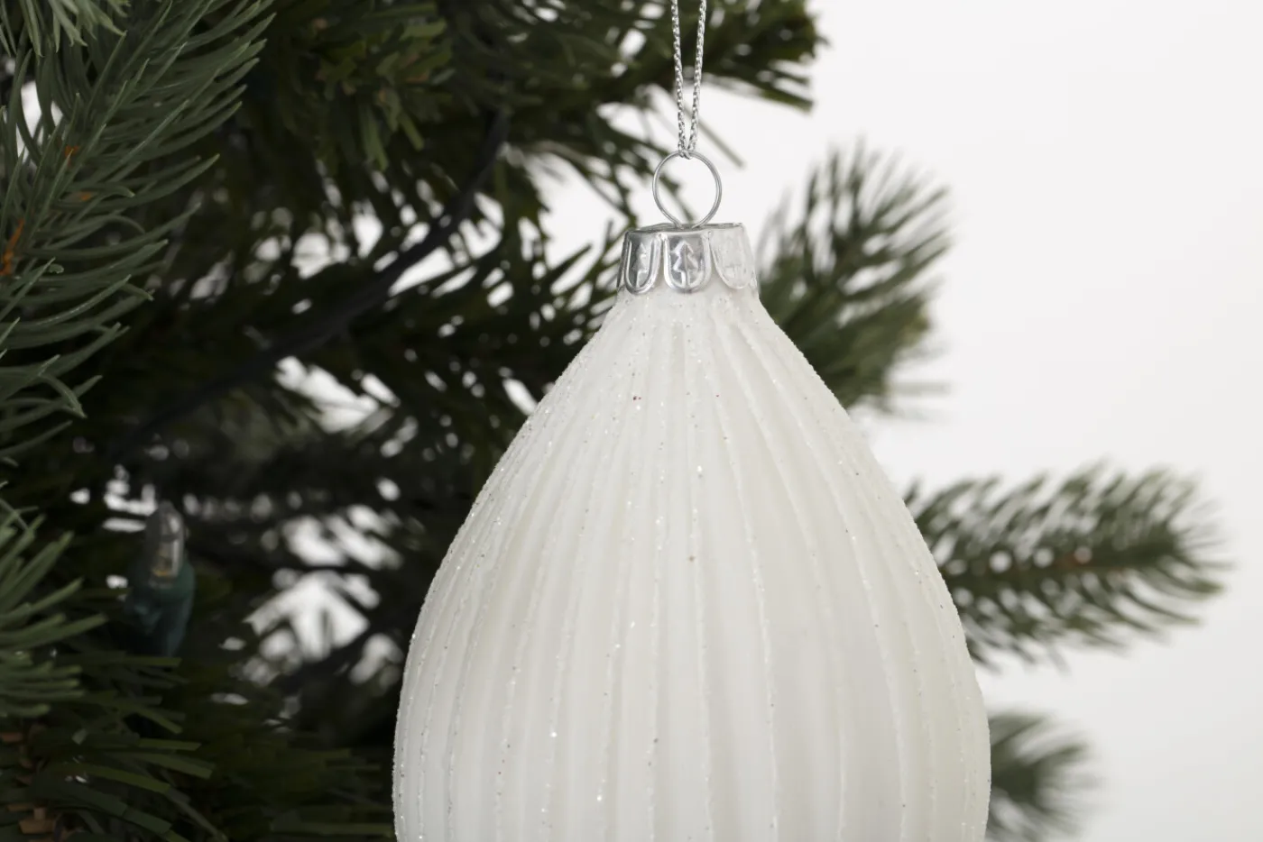 Boules De Noël|Boules De Noël<Flamant ESTEE, pendentif Noël, modèle 2 Blanc