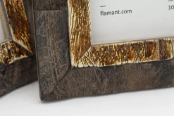 Cadres Photo|Cadres Photo<Flamant ETRO, cadre photo, corne, 13x18 Brun