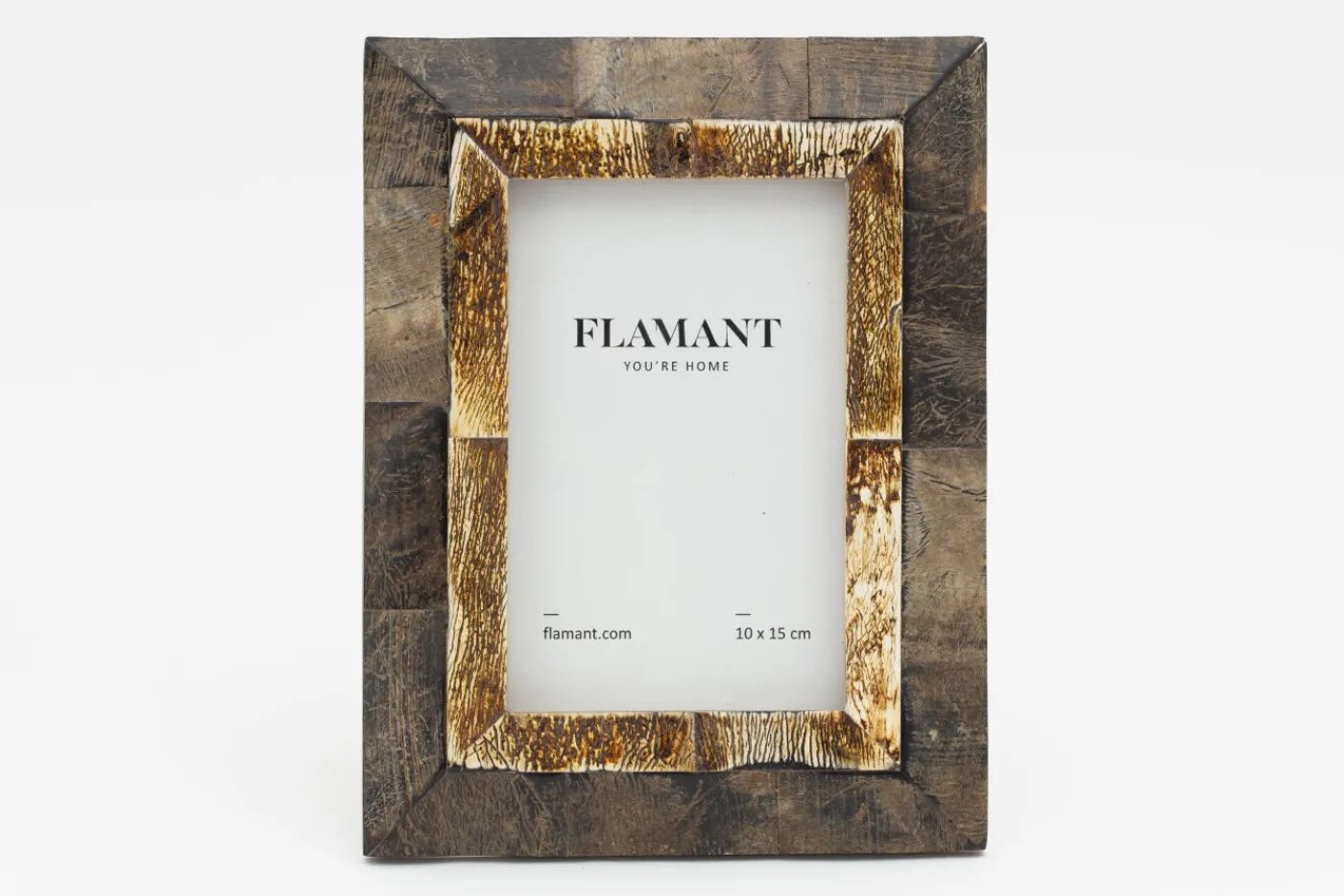 Cadres Photo|Cadres Photo<Flamant ETRO, cadre photo, corne, 10x15 Brun