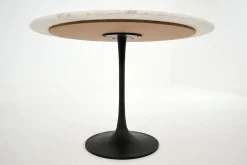 Tables|Tables De Salle À Manger<Flamant FANO, table de salle à manger, ronde, marbre blanc Mixte