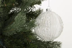 Boules De Noël|Boules De Noël<Flamant FERON, boule de Noël, L, argent Transparent
