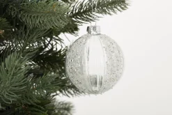 Boules De Noël|Boules De Noël<Flamant FERON, boule de Noël, S, argent Transparent