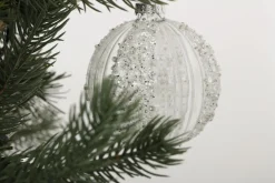 Boules De Noël|Boules De Noël<Flamant FERON, boule de Noël, S, argent Transparent