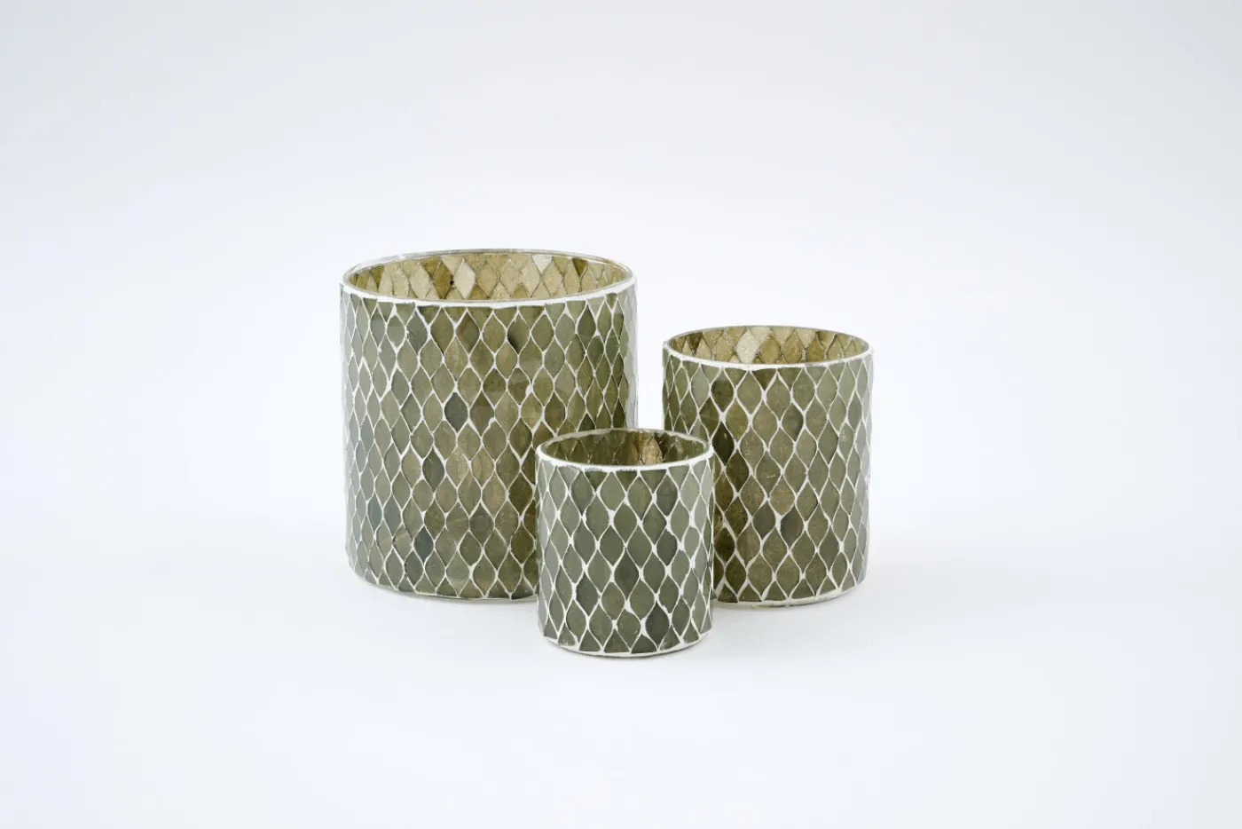 Porte Bougie, Chauffe-Plats Et Photophores|Porte Bougie, Chauffe-Plats Et Photophores<Flamant FILIGRAN, photophore, verre, M Vert