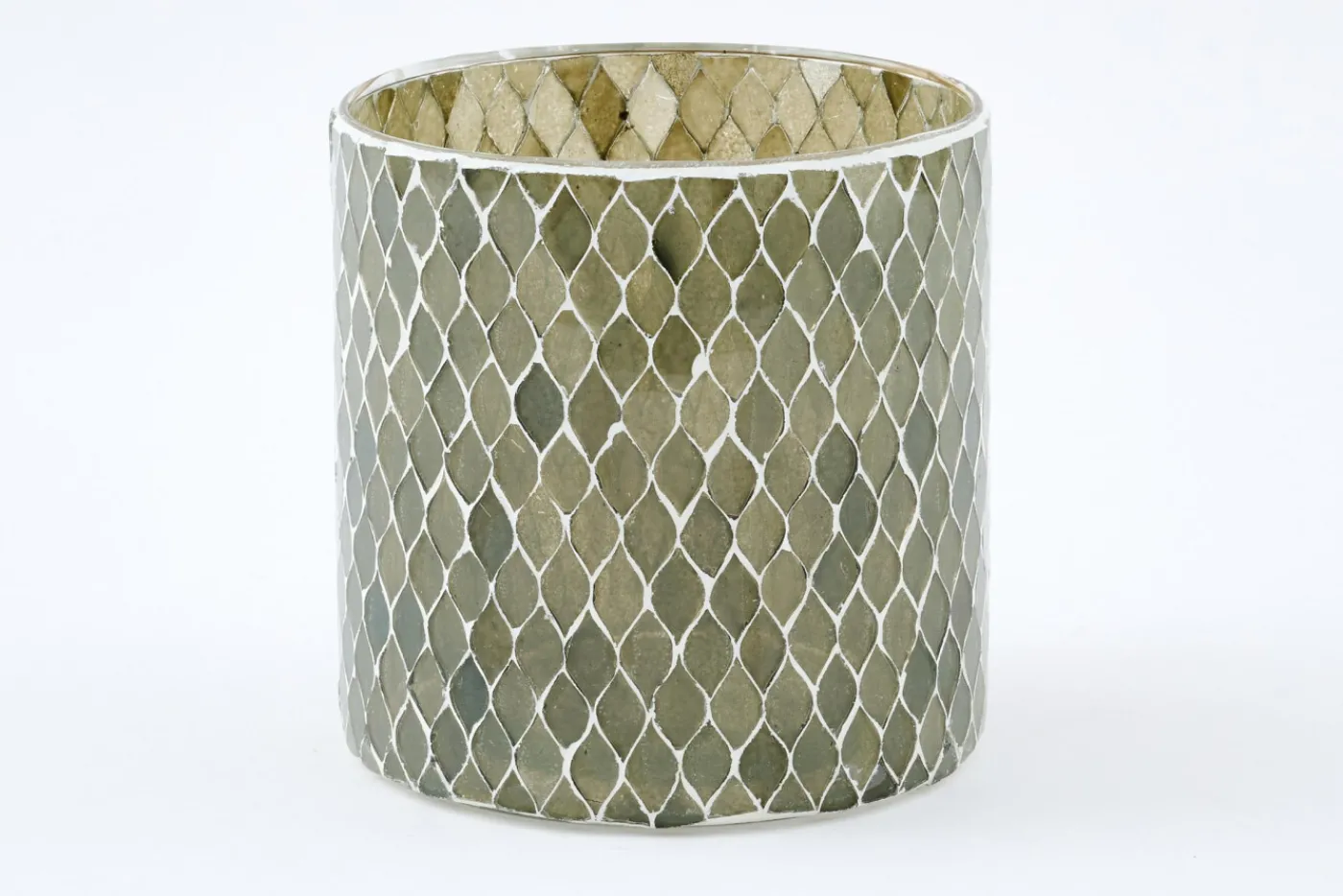 Porte Bougie, Chauffe-Plats Et Photophores|Porte Bougie, Chauffe-Plats Et Photophores<Flamant FILIGRAN, photophore, verre, L Vert