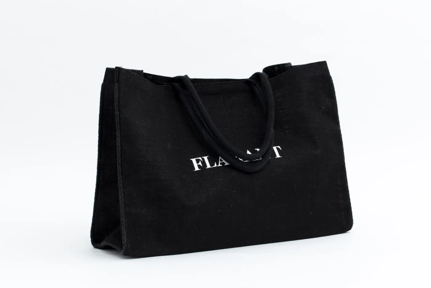 Jeux De Société Et Lifestyle|Décoration<Flamant BAG, sac de courses, jute, Noir