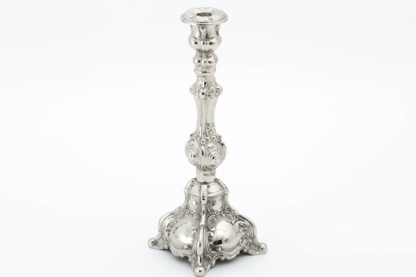 Chandeliers|Chandeliers<Flamant FLORENCE, bougeoir, plaqué nickel Argent