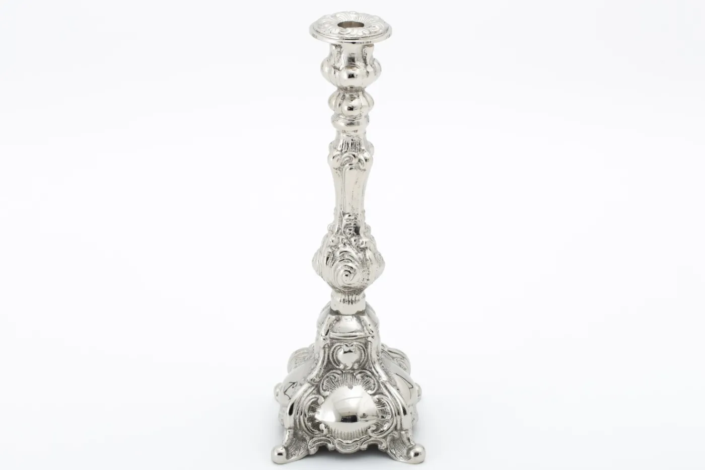 Chandeliers|Chandeliers<Flamant FLORENCE, bougeoir, plaqué nickel Argent