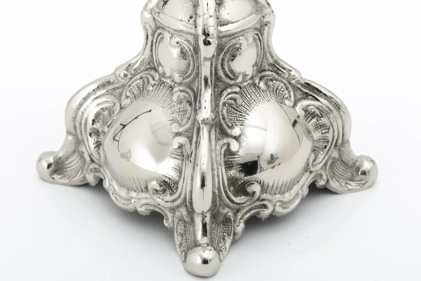 Chandeliers|Chandeliers<Flamant FLORENCE, bougeoir, plaqué nickel Argent