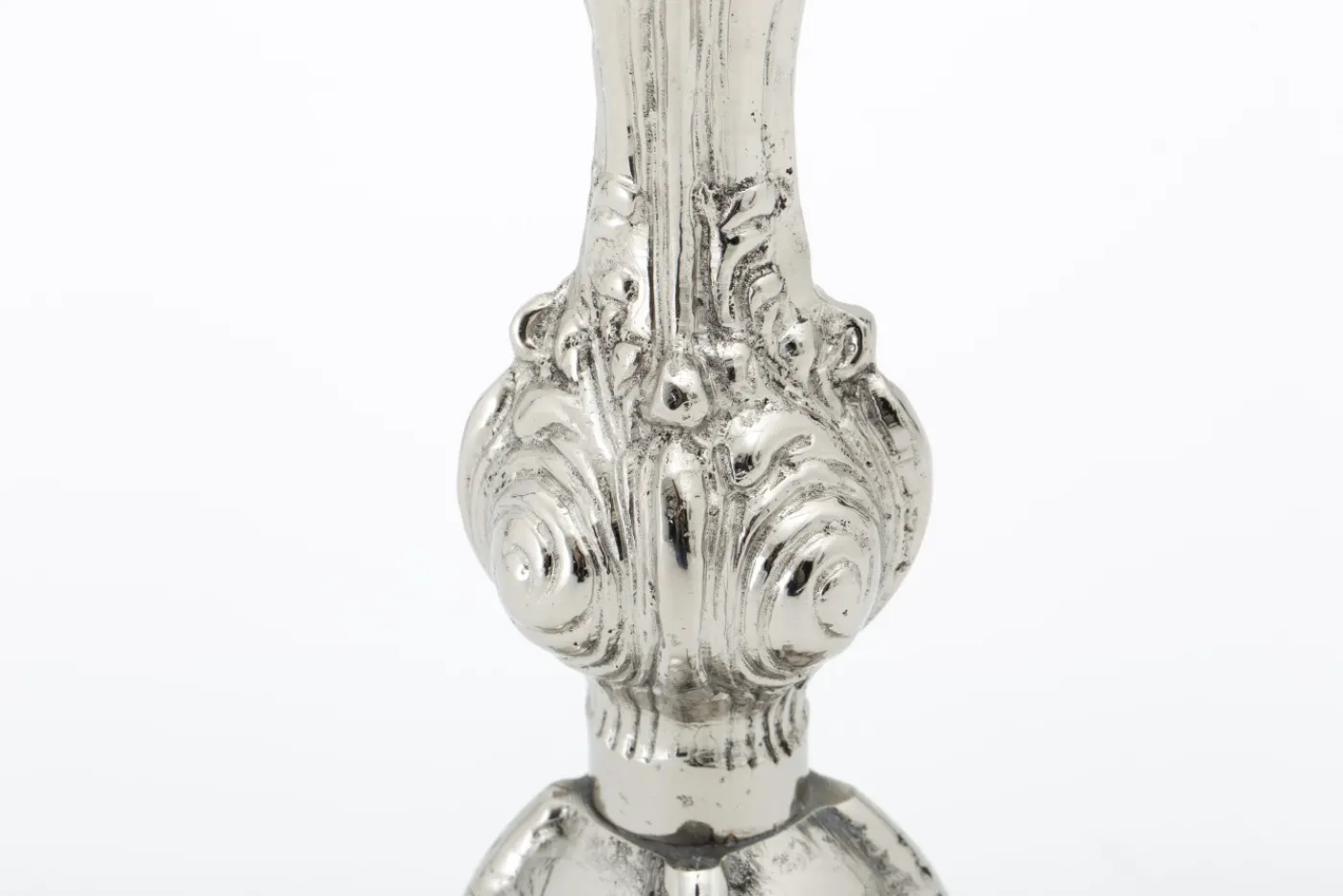 Chandeliers|Chandeliers<Flamant FLORENCE, bougeoir, plaqué nickel Argent