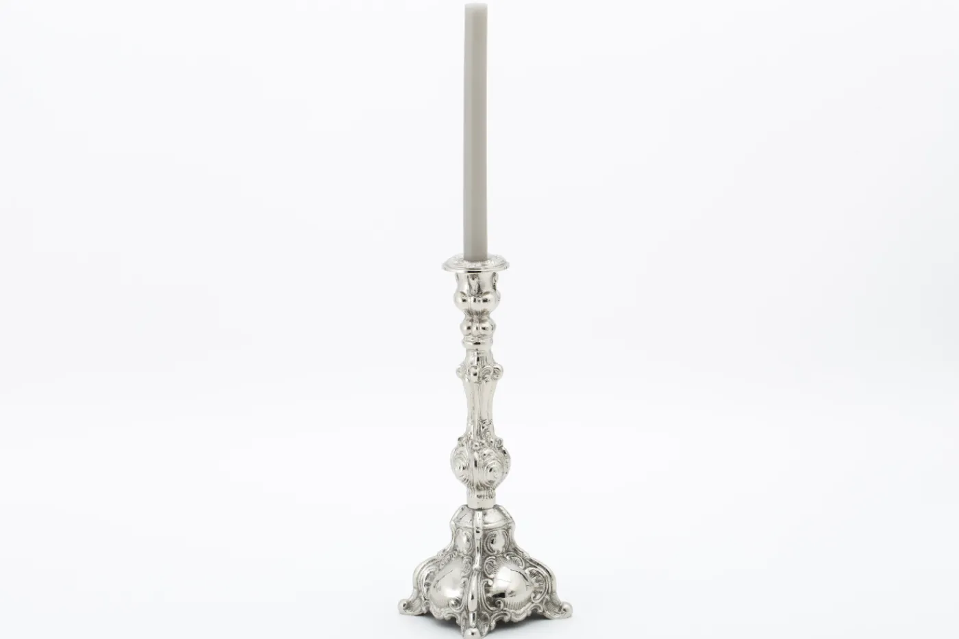 Chandeliers|Chandeliers<Flamant FLORENCE, bougeoir, plaqué nickel Argent