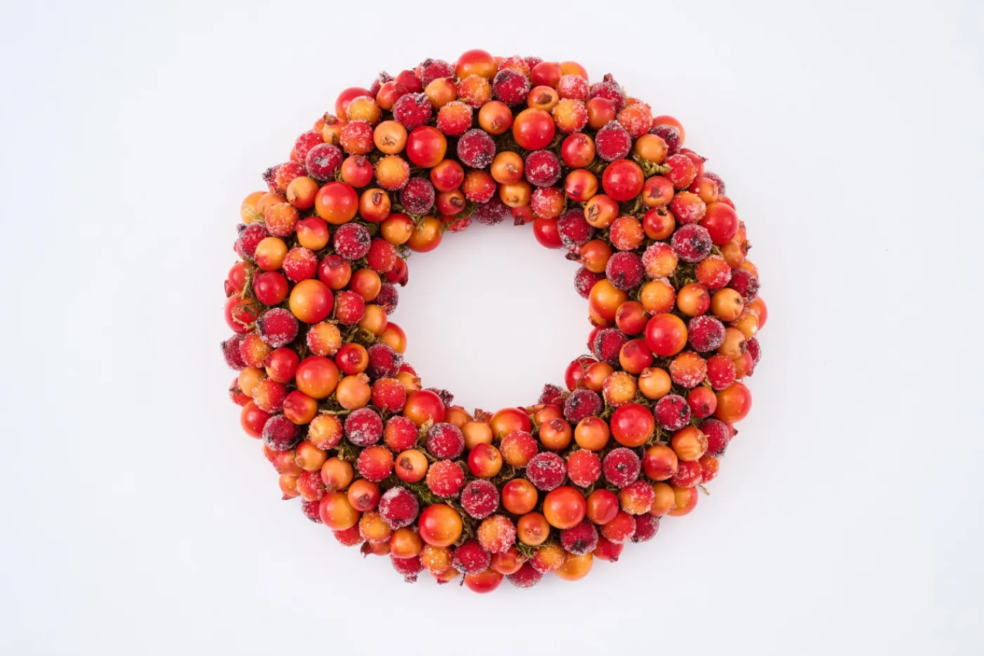 Couronnes De Noël|Couronnes De Noël<Flamant FLORIE, guirlande, L Orange