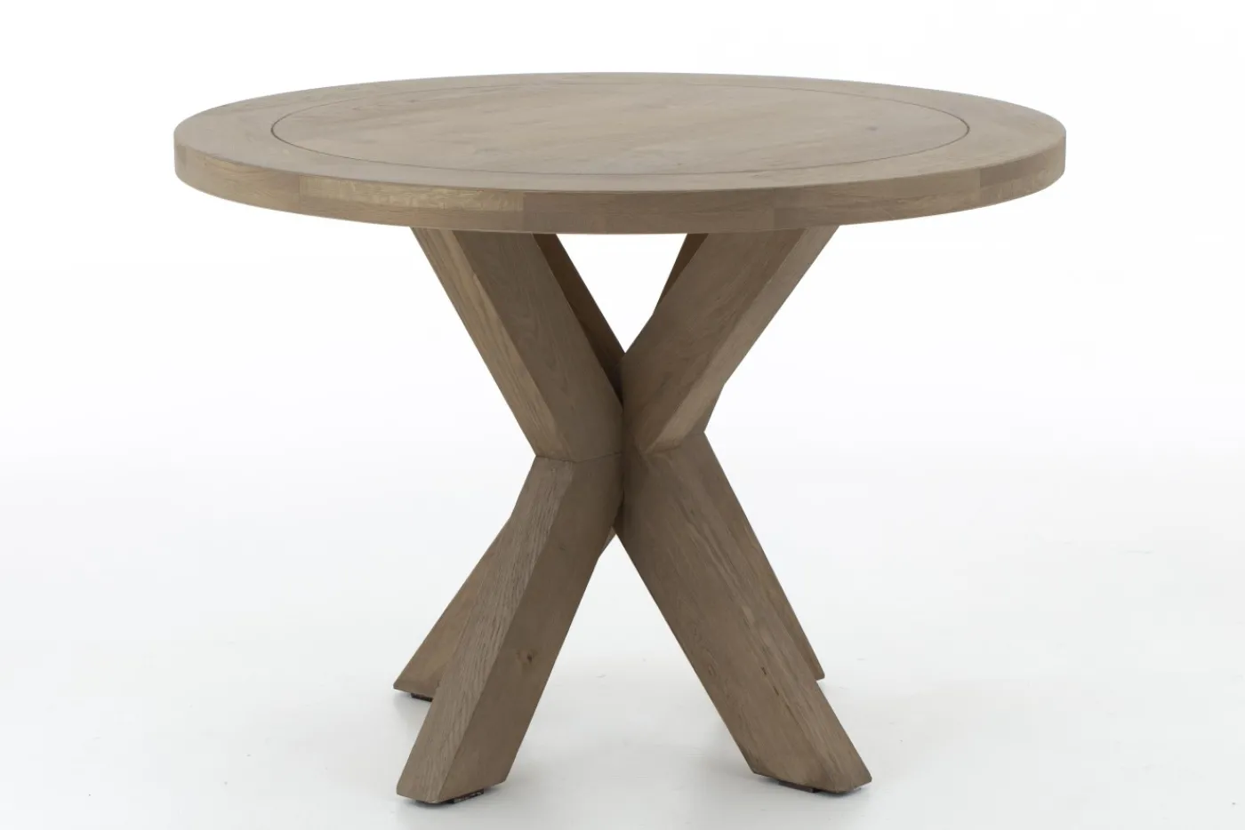 Tables|Tables De Salle À Manger<Flamant FORINO, table de salle à manger, chêne altéré, ronde, 110 cm