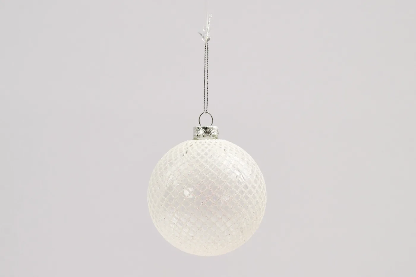Boules De Noël|Boules De Noël<Flamant FOZZ, boule de Noël Blanc