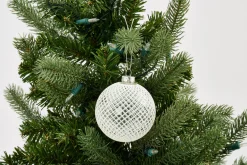 Boules De Noël|Boules De Noël<Flamant FOZZ, boule de Noël Blanc