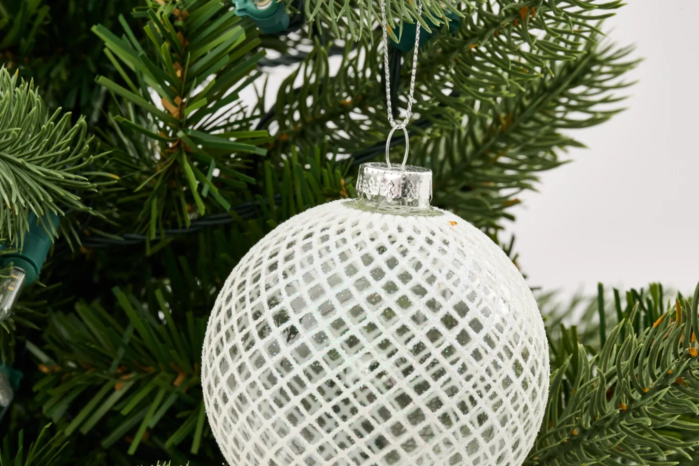 Boules De Noël|Boules De Noël<Flamant FOZZ, boule de Noël Blanc