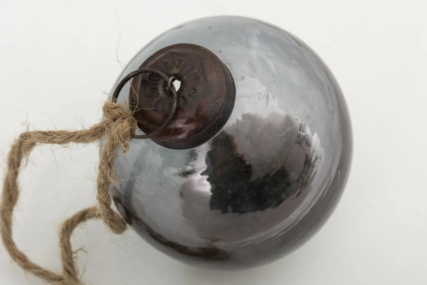 Boules De Noël|Boules De Noël<Flamant FOZZY, boule de Noël, M Gris