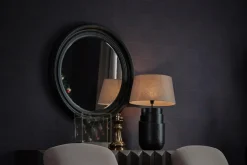 Lampes|Lampes De Table Et De Bureau<Flamant FRANCESCA, lampe de table, métal, L Brun