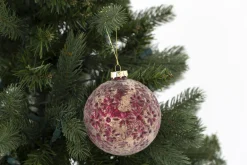 Boules De Noël|Boules De Noël<Flamant FRANTZ, boule de Noël Rose