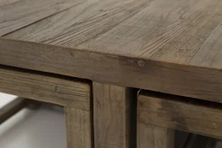 Tables De Salon|Tables De Salon<Flamant GASTON, table basse, avec 4 tabourets, orme