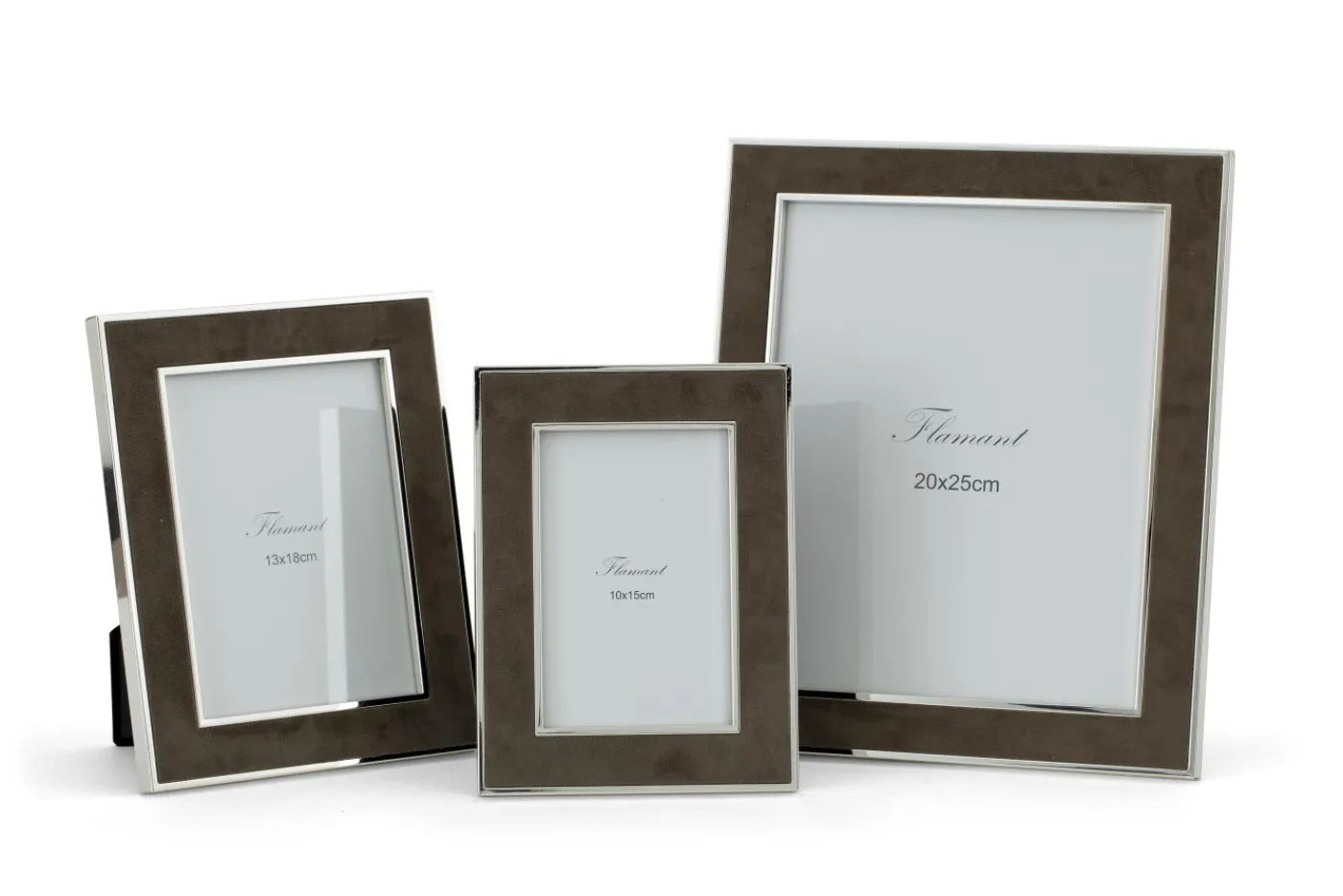 Cadres Photo|Cadres Photo<Flamant GEPETTO, cadre photo, daim, , 13x15 Vert