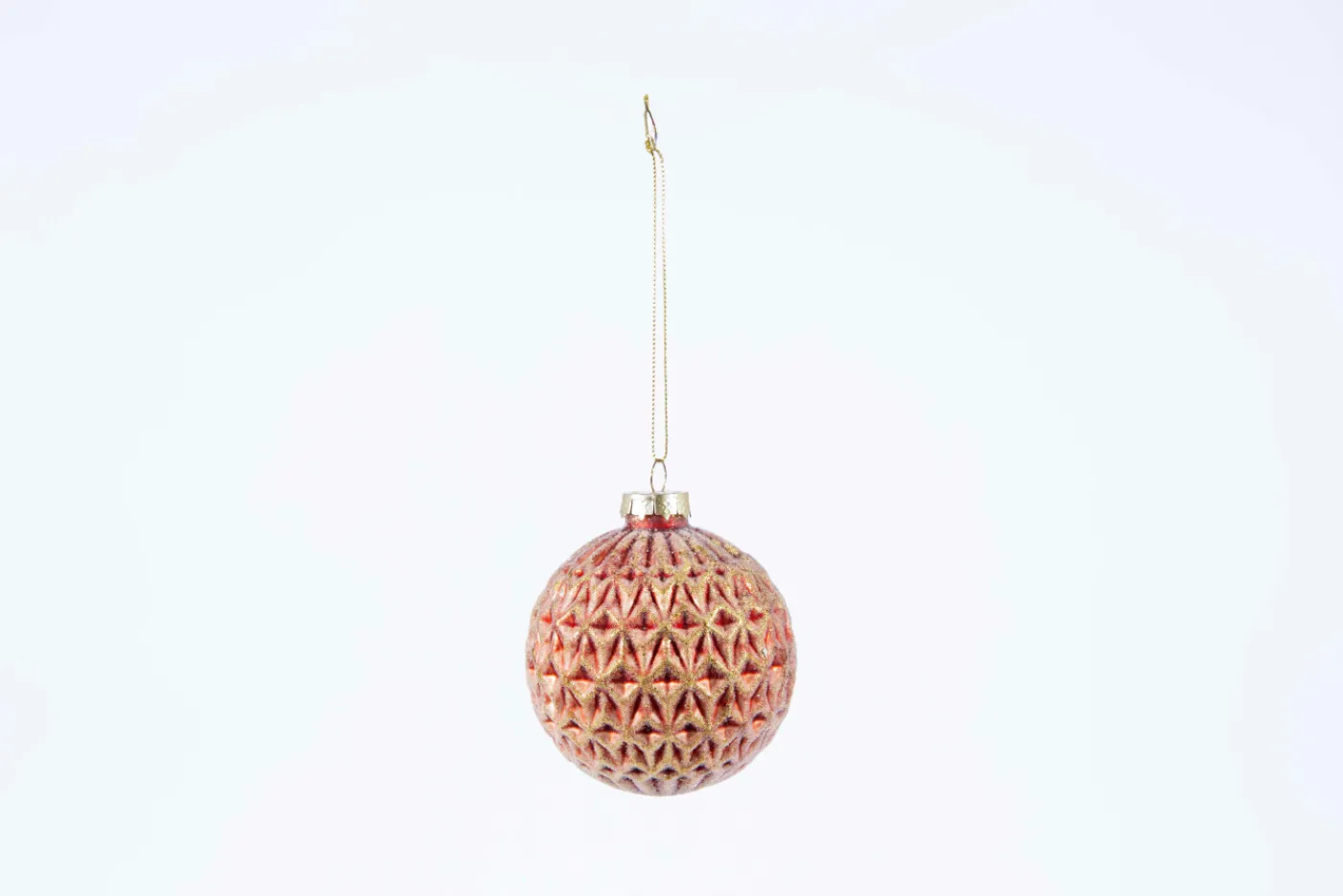 Boules De Noël|Boules De Noël<Flamant GIBRALTAR, boule de Noël Rouge