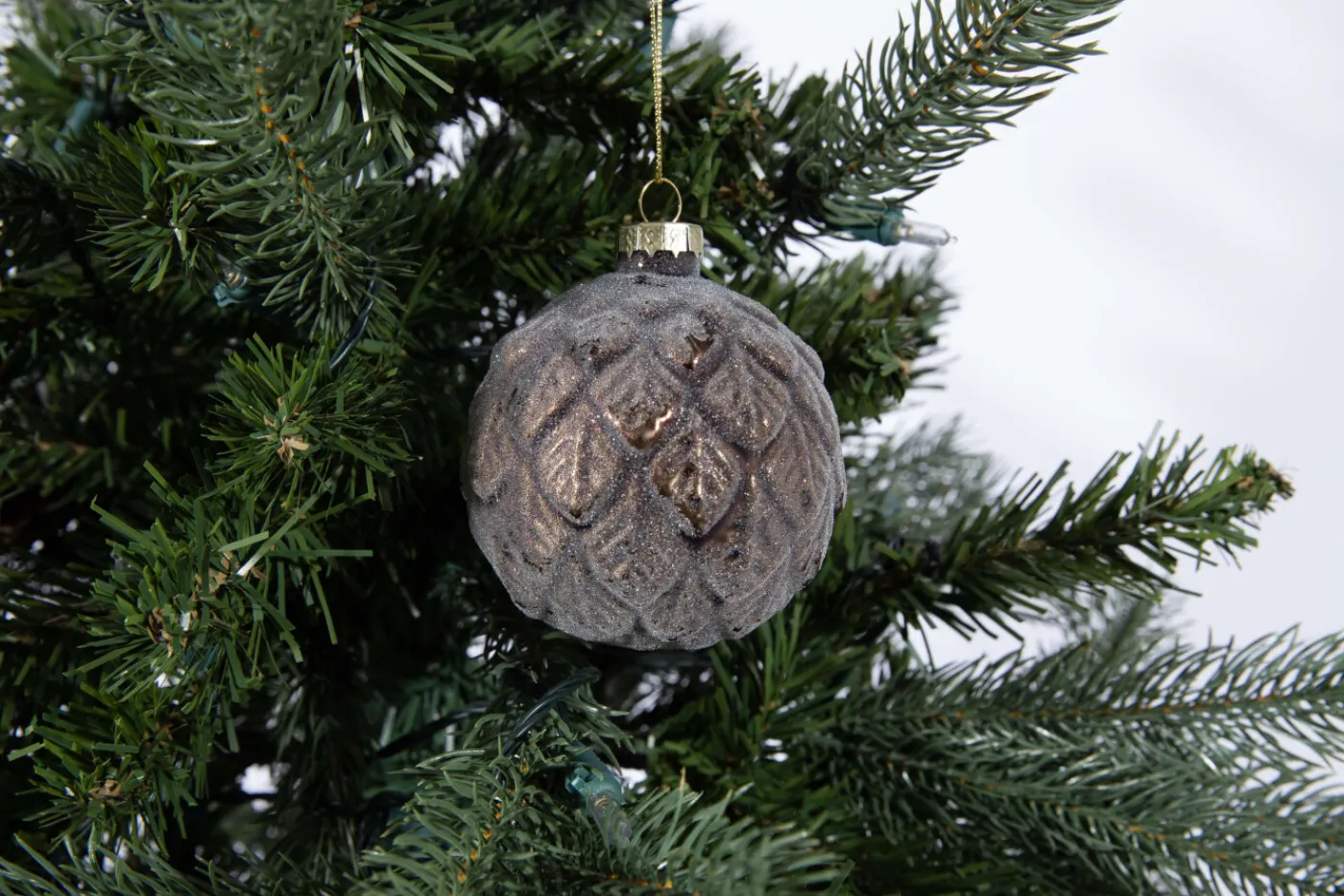 Boules De Noël|Boules De Noël<Flamant GIGONE, boule de Noël Brun